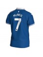 Everton Dwight McNeil #7 Replika Hemmakläder 2023-24 Kortärmad